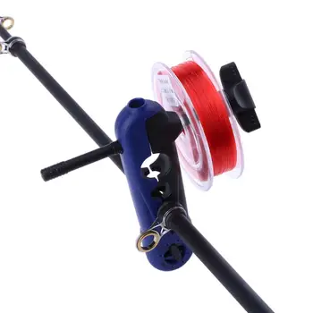 

Plastic Adjustable Fishing Line Spooler Portable Universal clips on all Sizes Rod Bobbin Reel Winder Board Spool Line Wrapper