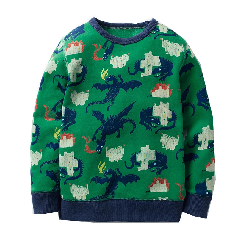 

Boys Hoodie Kids Sweatshirt Christmas Baby Boy Clothes 2018 Brand Autumn Winter Animal Cotton Children Hoodies for Boys Clothing