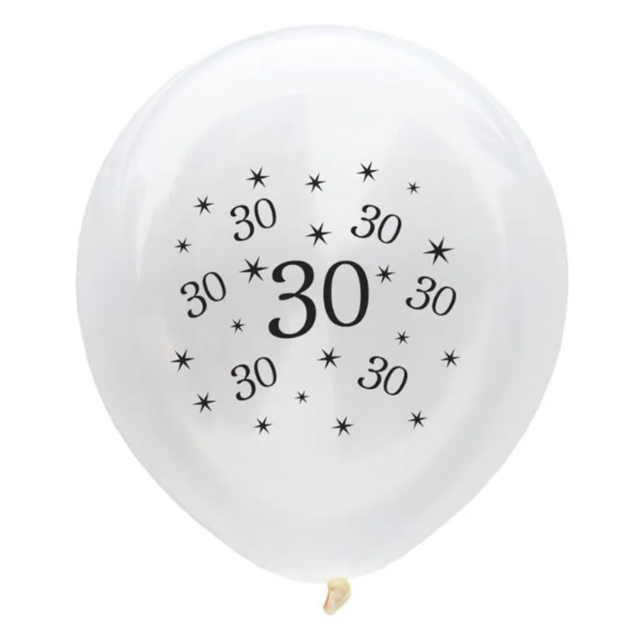 30th шарики ко дню рождения 30 40 50 60 70 80 год День рождения украшения для взрослых воздушные шары для дня рождения воздушные шары для вечерние поставки S6XN