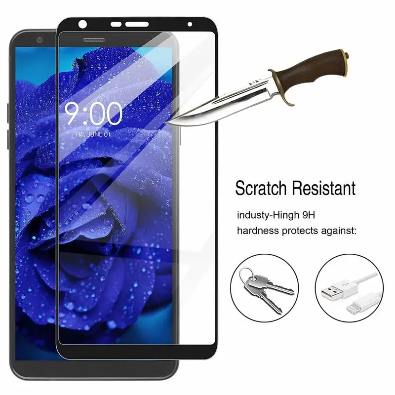 2 шт. 3D закаленное стекло для LG Stylo 5 Stylo5 полное покрытие экрана Защитная пленка