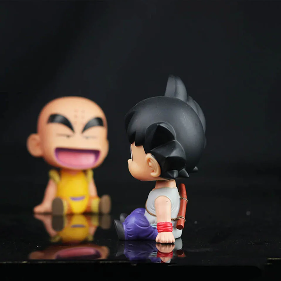 1 pc 12 cm dragon ball Z goku anime action figures Car Holder Decoration Doll Phone Bracket PVC Action Figure Model Toy   (5)