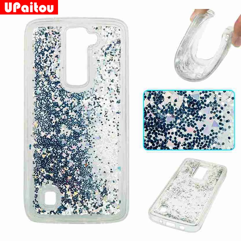 

Upaitou Fashion Dynamic Liquid Glitter Case for LG K7 Soft TPU Cases for LG K7 X210 X210DS Slim Silicone Cases Back Cover Capa