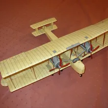 1:33 DIY Бумажная модель британский бомбардировщик Vickers ''Vimy'' WW I Boy подарок бумажное ремесло 3D головоломка