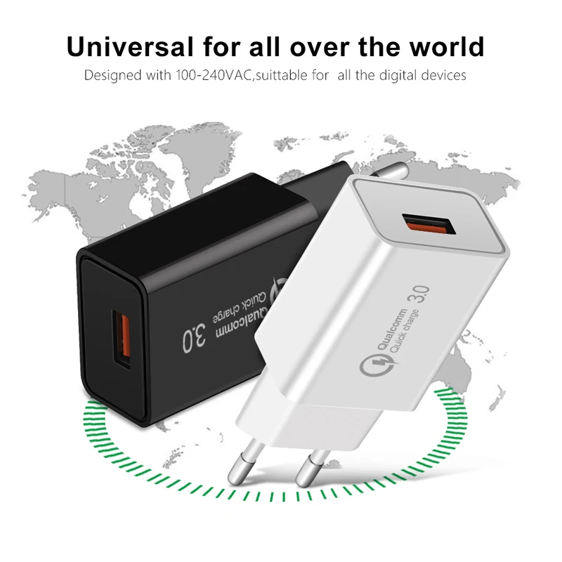 Зарядное устройство Oppselve с USB портом и поддержкой быстрой зарядки 3 0|Зарядные