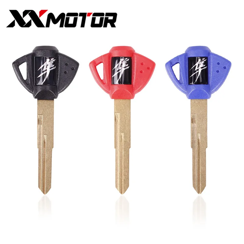 3PCS Motorcycle Uncut Blade Blank Key for Suzuki Hayabusa 1300 GSXR1300R GSXR1300 GSXR 600 750 1000  GSX-R1300