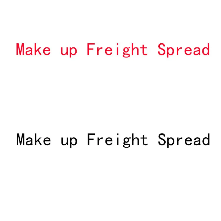 

Make UP Freight Spread