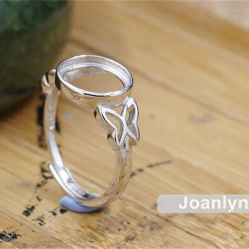 Основание для кольца Joanlyn 6 мм/6 5 мм/9 мм/10 мм/12 мм круглых кабошонов с покрытием из