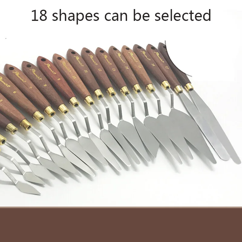 Spatula Palette Knife Painting Mixing Scraper Set for Artist Oil Painting Tools painting scraper