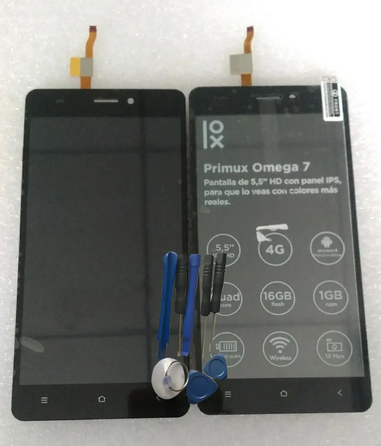 

BINYEAE For IOX primux Omega 7 LCD Display WithTouch Screen Digitizer Assembly Replacement