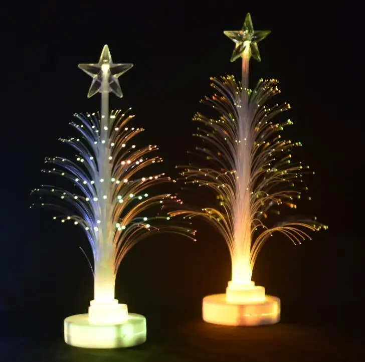 

DZ T LED Christmas Fiber Tree Colorful Christmas Night Light
