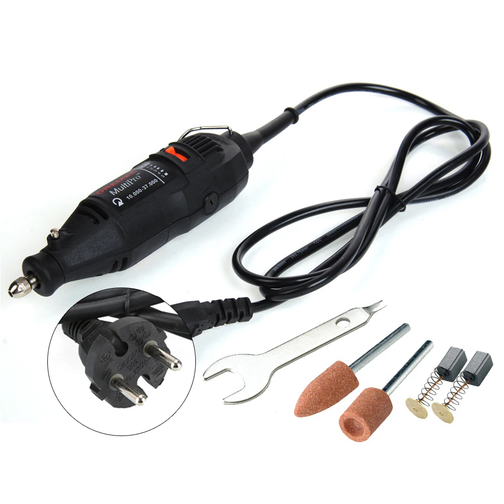 

Variable Speed Milling Black Polishing Multifunction Mini Engraver Metalworking Grinding Machine Practical Carving Rotary Tool