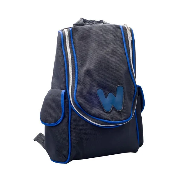 Black Carrying Shoulder Backpack Bag Case Pouch Sleeve for Nintendo Wii
