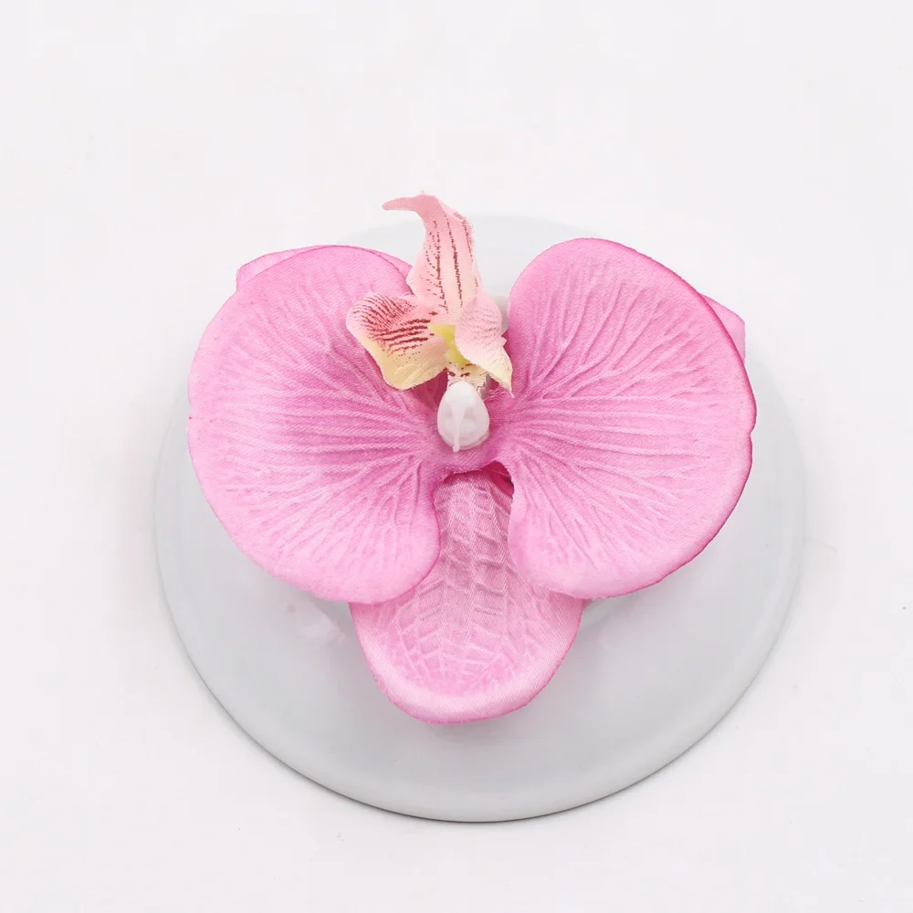 10pcs Artificial Flower high quality Silk Butterfly Orchid Head For Wedding Car Home Decoration DIY Flores Cymbidium Handmade 10pcs Artificial Flower high quality Silk Butterfly Orchid Head For Wedding Car Home Decoration DIY Flores Cymbidium Handmade