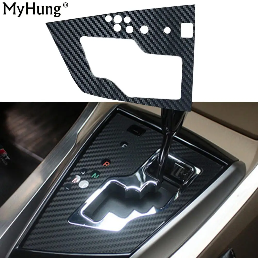 Car Automatic Gear Panel Decoration Carbon Fiber Gear
