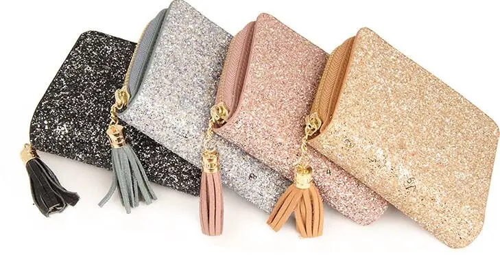 ETya Новая мода Bling кредитный держатель для карт кошелек женский из искусственной кожи Бизнес идентификатор автобуса карта монета кошелек сумка