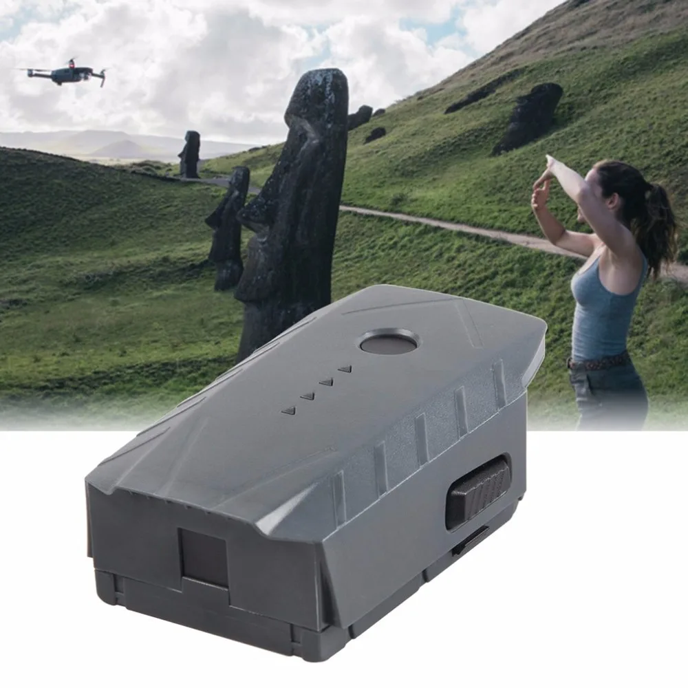 

Intelligent Flight Battery 3830mAh 11.4V Designed For DJI Mavic Pro Max Flight Time 27 Minutes 43.6 W Batteries Accessories