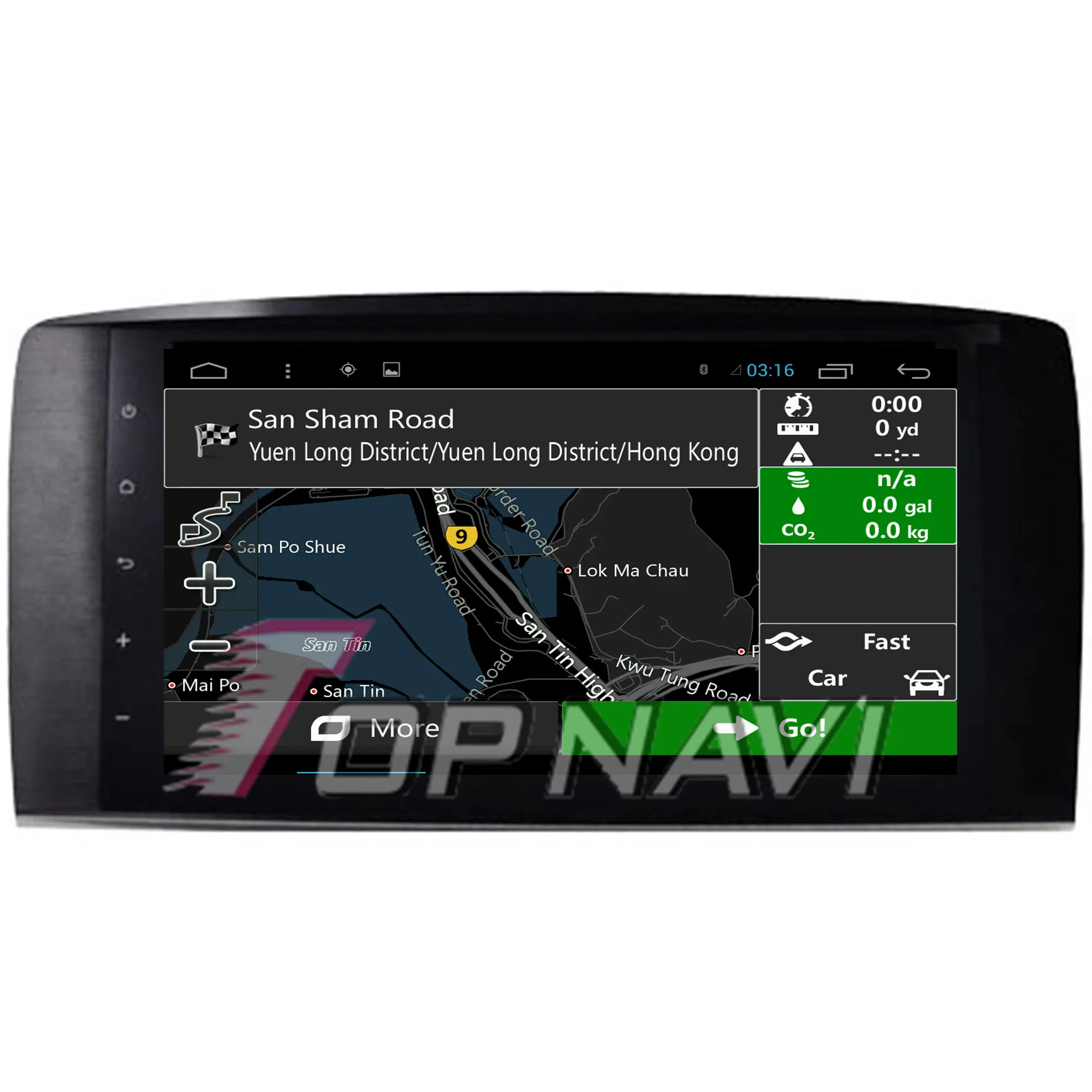Perfect Topnavi 9" Quad Core Android 6.0 Car GPS Navigation for Benz R300 2006- Autoradio Multimedia Audio Stereo,NO DVD 15