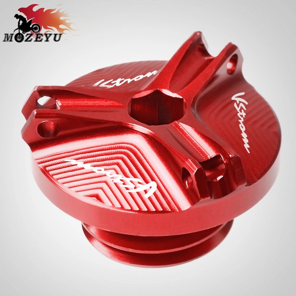 

For Suzuki DL650/V-STROM 2004-2012 DL1000/V-STROM 2002-2016 Motorcycle Aluminum Accessories Engine Oil Cap Oil Fuel Filler Cover