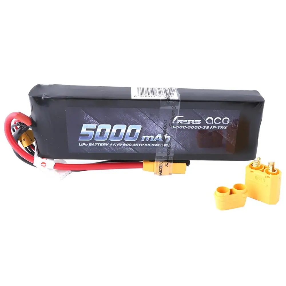 Батарейка Gens ace Lipo 11 1 В 5000 мА/ч 3S 50C TRX XT90 штепсельная батарея для Slash VXL 4x4 E Maxx