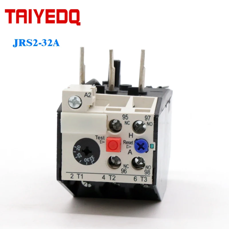 

JRS2-32 Thermal Overload Relay 3UA Electric Protection Relay for Motor 20A-32A 25A-36A Adjustable Current Relay 50/60Hz