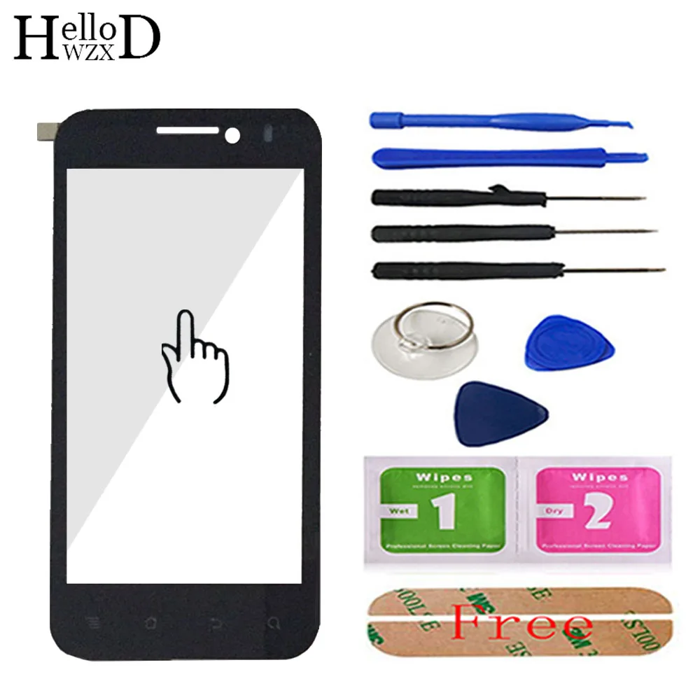 

Factory Price Touch Glass For Huawei Honor 2 U9508 Touch Screen Front Glass Digitizer Panel Lens Sensor Touchscreen Adhesive