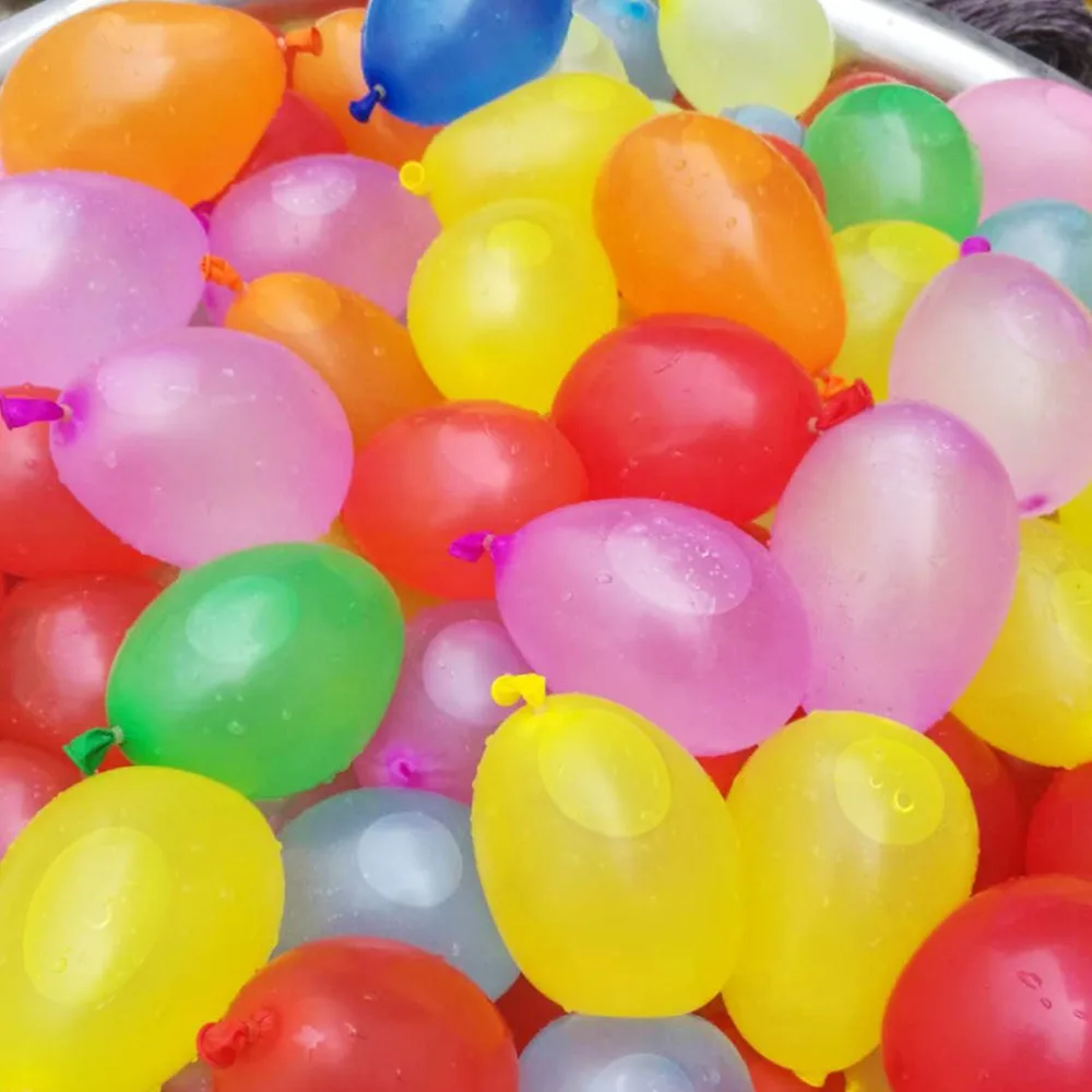 Zhenwei водяные воздушные шары 500 шт. латексные резиновые воздушные шары заправка мешок бомбы пляжные игрушки для активного летнего спорта подарок для детей