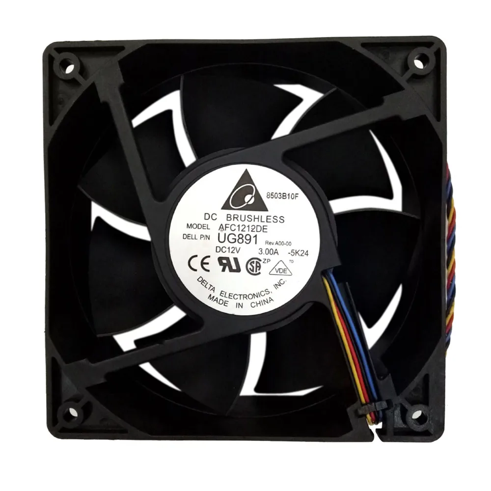 

New 6000RPM Cooling Fan Replacement 4-pin Connector For Antminer Bitmain S7 S9#T3