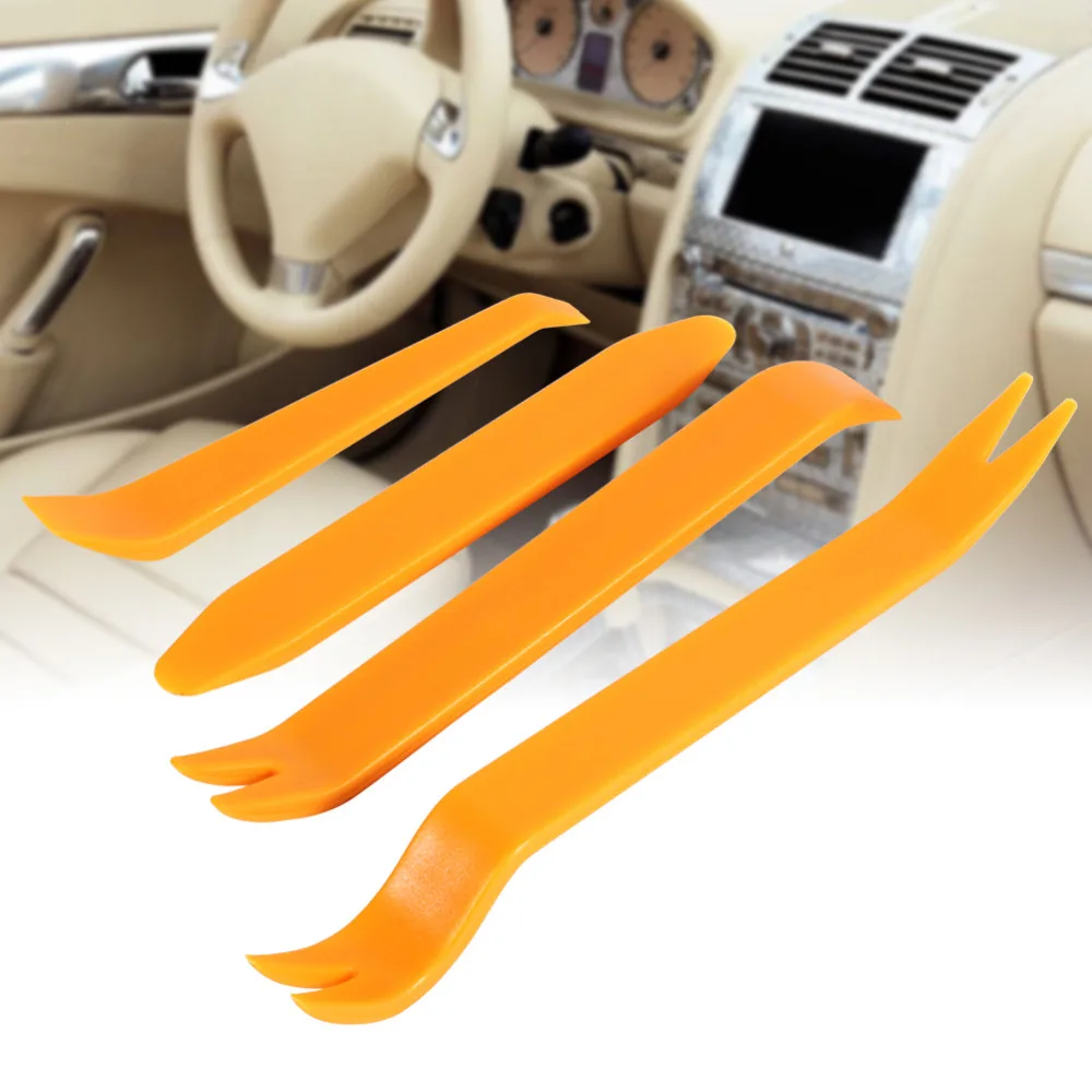 Buy 4pcs Car Plastic Trim Panel Dash Installation