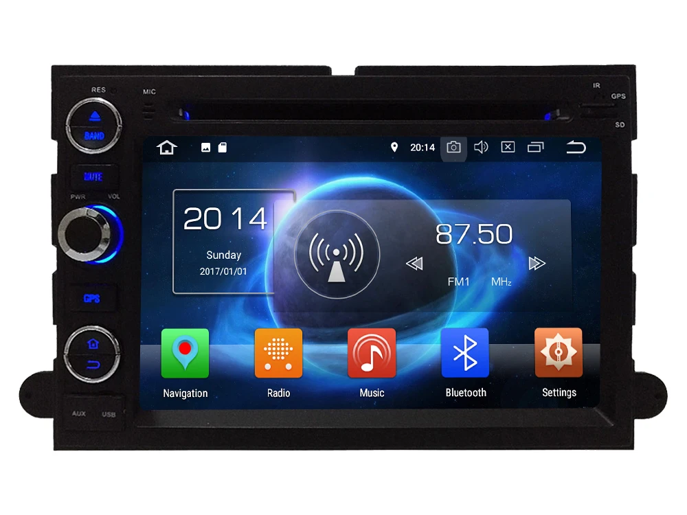 KLYDE 4 г WI-FI Android 8,0 Octa Core PX5 4 ГБ Оперативная память 32 ГБ Встроенная память DVD мультимедиа плеер для ford 500 F150 F250 F350 F450 F550 Escape