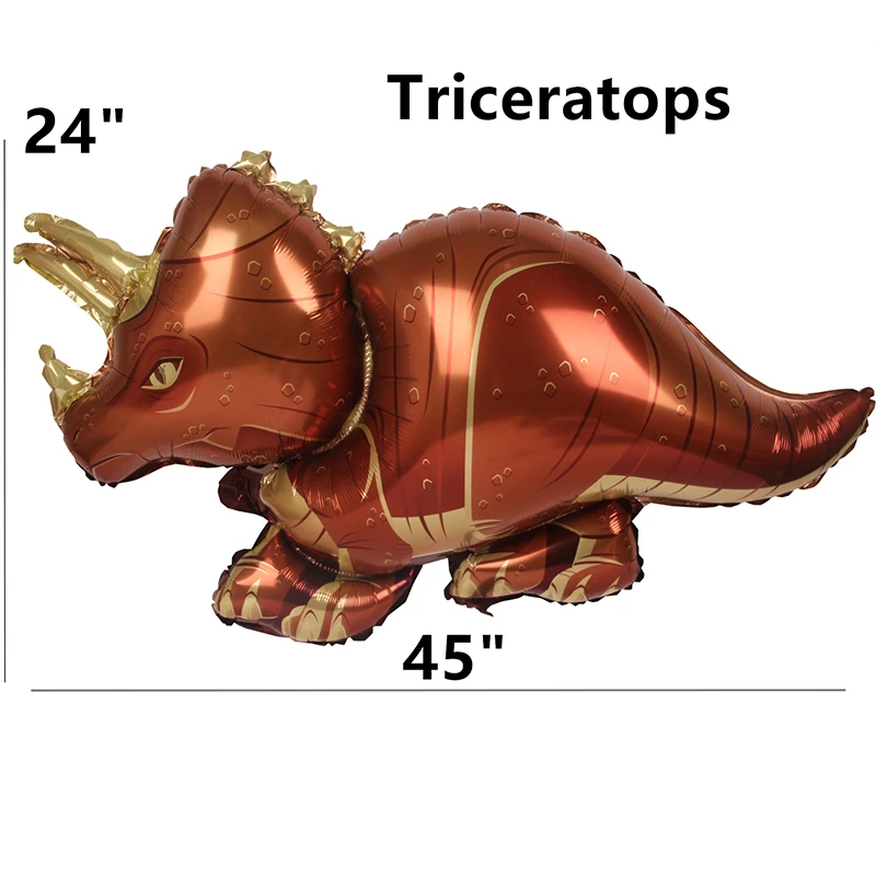 29 шт. детский душ Triceratops T-rex Raptor Allosaurus воздушный шар с динозавром украшения день рождения мальчик/Дети День рождения украшения для вечеринок