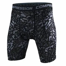 Новый 2016 Фитнес Шорты Мужчины Марка Одежда Gymshark Колготки Компрессионные Шорты Бермуды Камуфляж Короткие Брюки Мужские