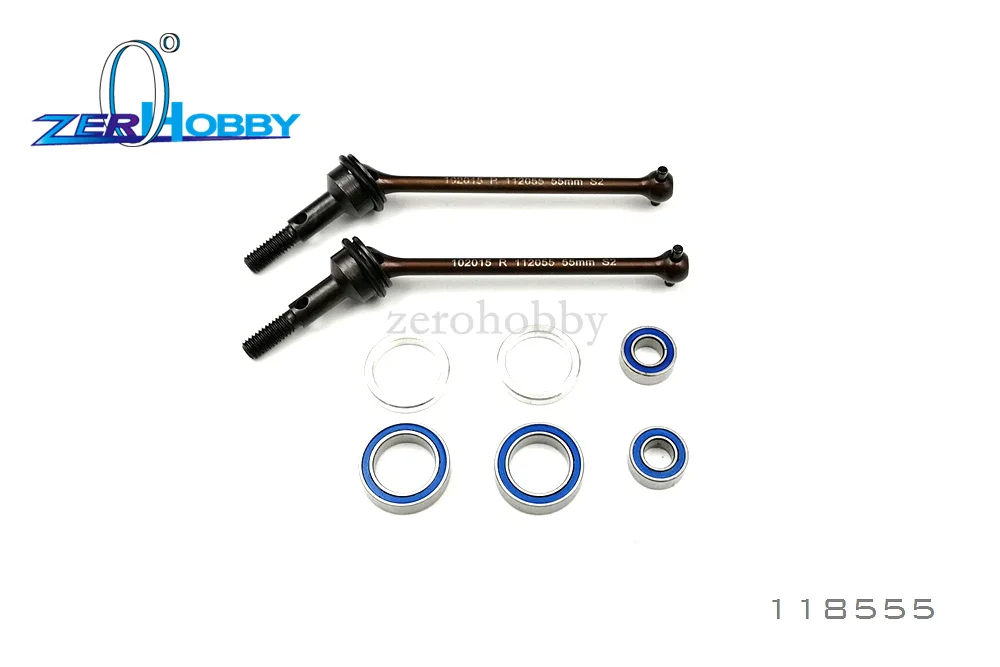 

HSP 1/10 CVD118555 универсальный шарнир ASSEMBLY-55MM 2.0PIN S2 и шарикоподшипник (для 94103123101102)