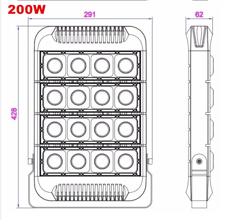 200W