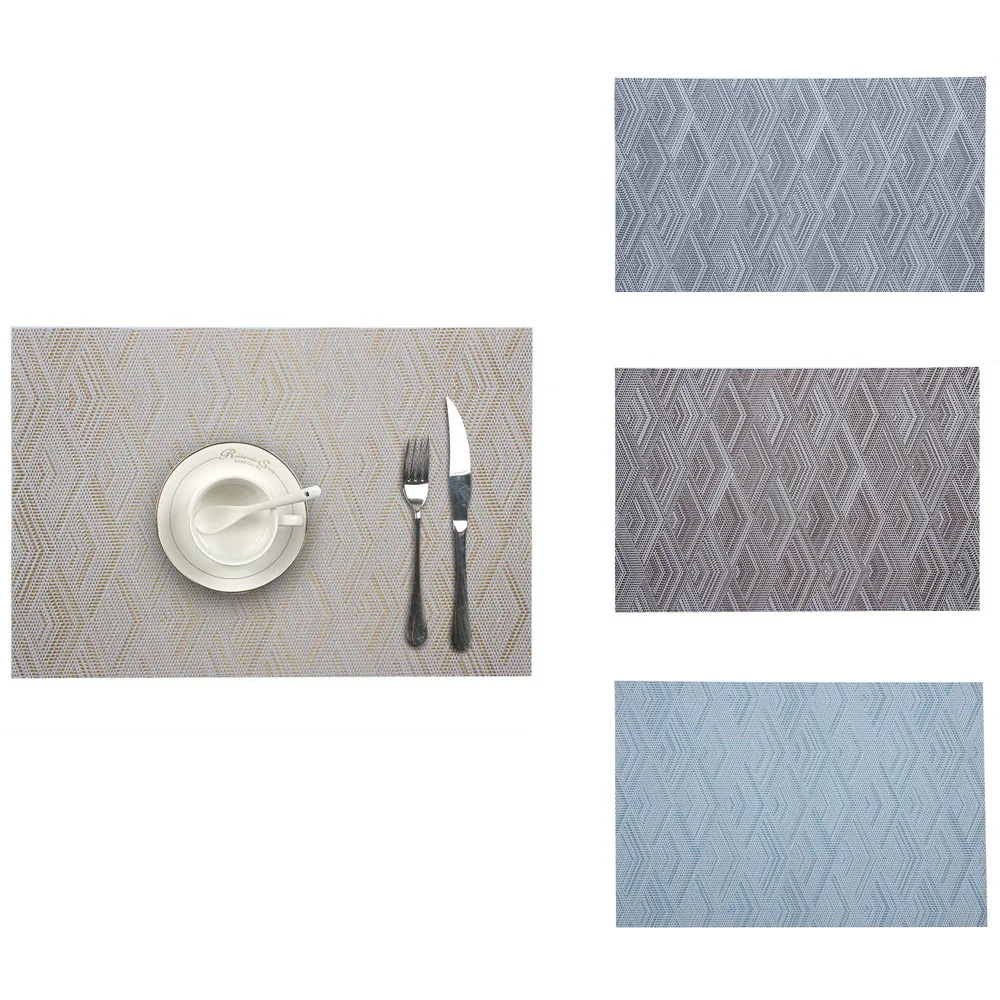 

Placemat With Compatible Crossweave Insulation Placemat Washable Table Mats food grade Multifunction Set Pot Holder Kitchen 2019