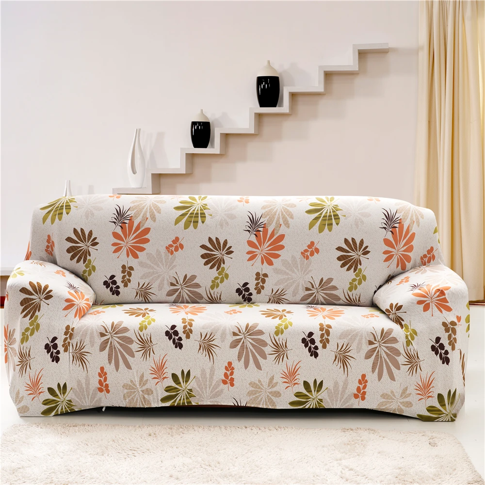 Домашний цветочный геометрический чехол для дивана, большая эластичность, все включено, нескользящий стрейч-чехол для дивана, полотенце, домашний декор