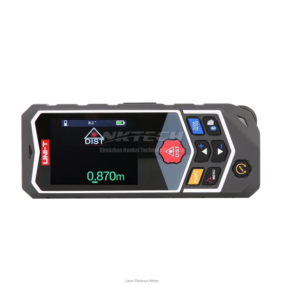 UNI T LM80D LM120D PRO Bluetooth лазерный дальномер 80 м 120 кривизны измерения авто голос/аудио
