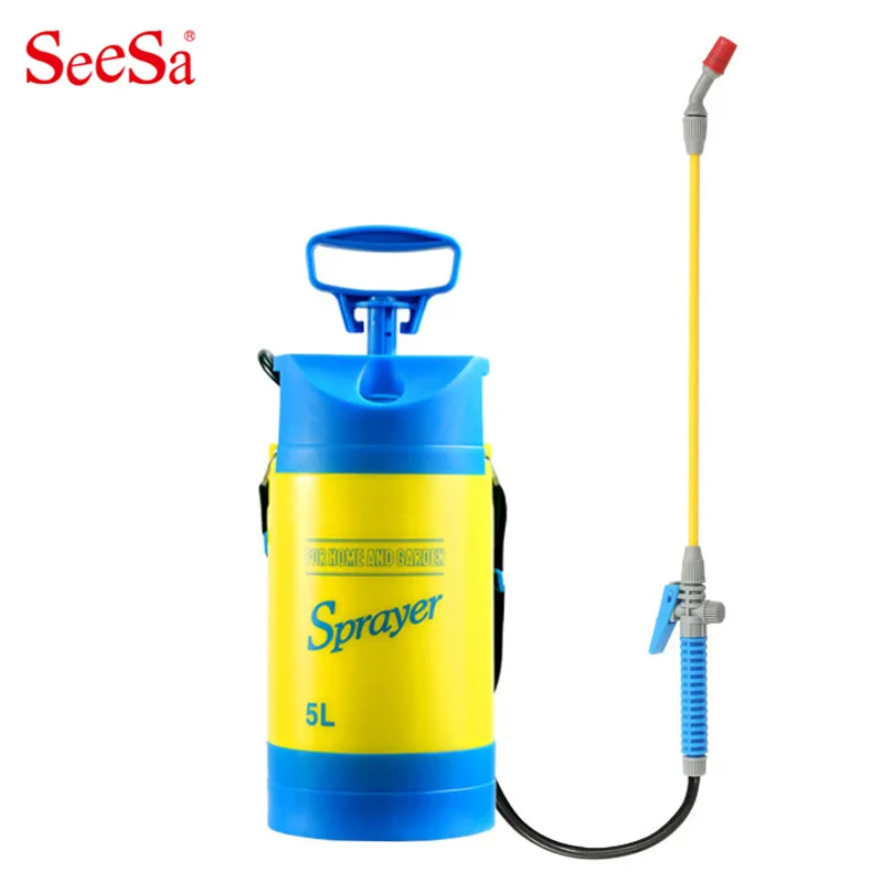 

seesa 5L8L agricultural household gardening manual pressure spray shower pouring water spray to prevent dengue fever can