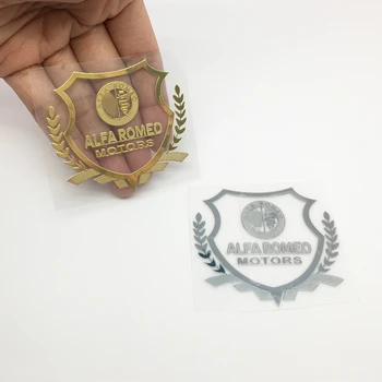

ANTINIYA Car Styling Metal Badge New Hot Car Sticker Accessories Case For Giulia 159 147 156 Car-Styling Accessories