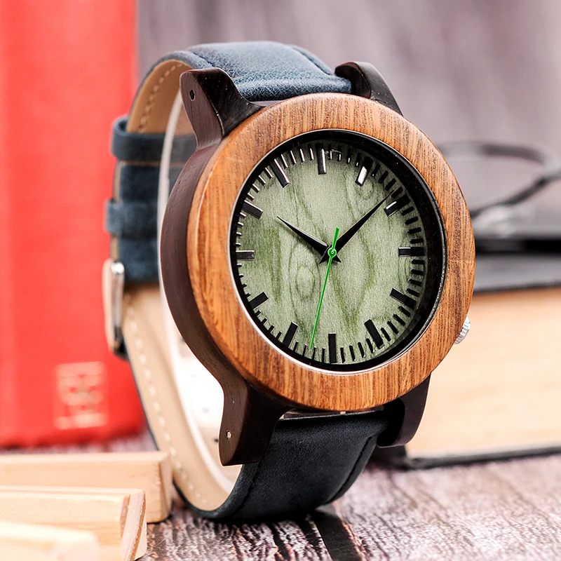 2018 BOBO BIRD Relogio Handcrafted Men Sandalwood Watch Wholesale Round Masculino OEM reloj hombre