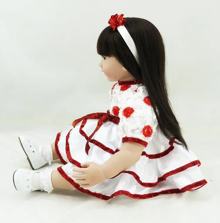 60cm Silicone Vinyl Reborn Baby Doll Toy Life