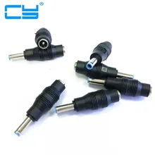 DC power Adapter Connector Plug cabeca de conversao DC jack femea 5.5*2.1 milímetros plugue macho 4.5*3.0 com pin Para hp envy Ultrabook