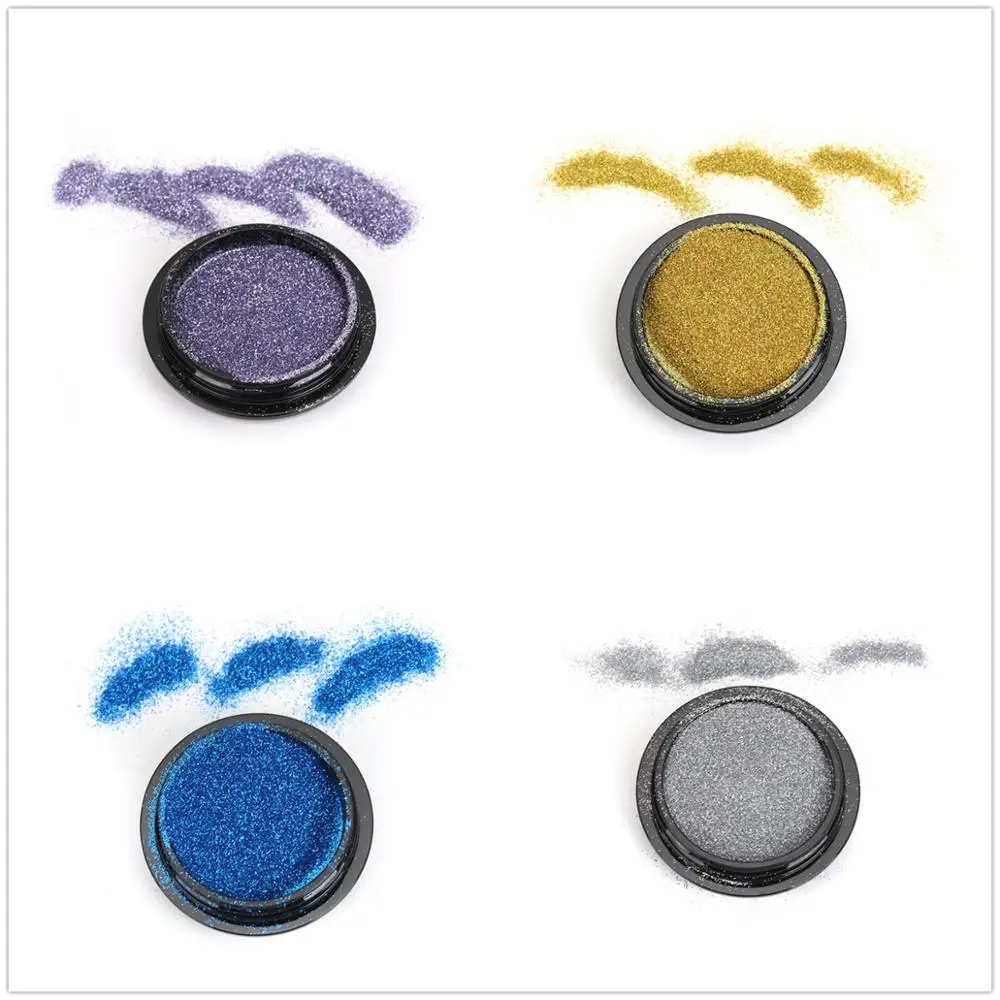 

DoreenBeads Mixed Glitter Powder For Resin Jewelry Craft Filling Material Multicolor Silicon mold filler Glitter Powder 2 PCs