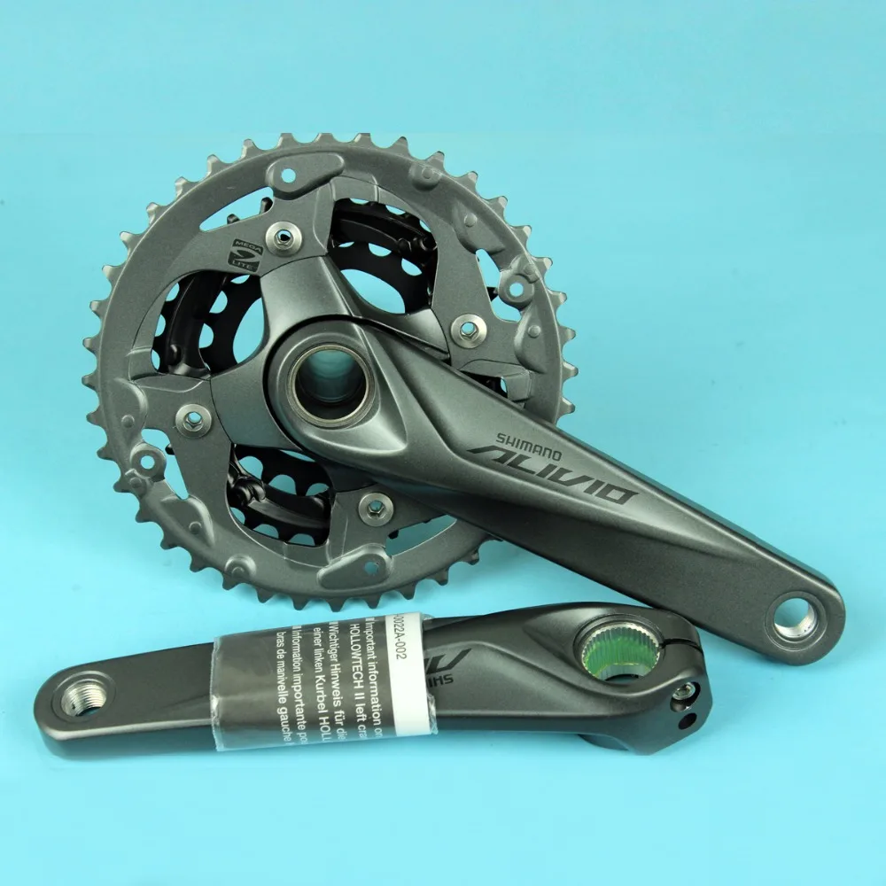Shimano Alivio m4050 шатун FC-M4050 с BB52 HollowTech запчасти для велосипеда