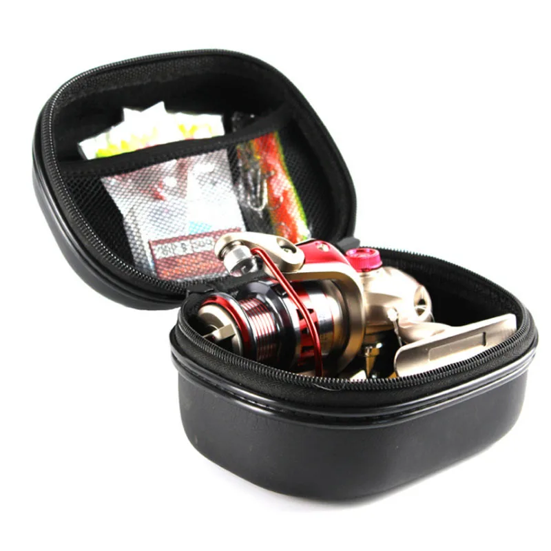 

EVA Fishing Reel Bag Hard Spinning Baitcasting Wheel Protective Case Cover Holder fishing Lure Tool Accessories Tackle Pouch Box