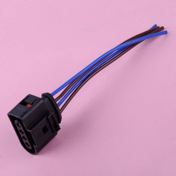 

DWCX 4 pin Ignition Coil Connector Repair Plug 1J0973724 fit for Audi A3 A4 A6 VW Golf Jetta Passat