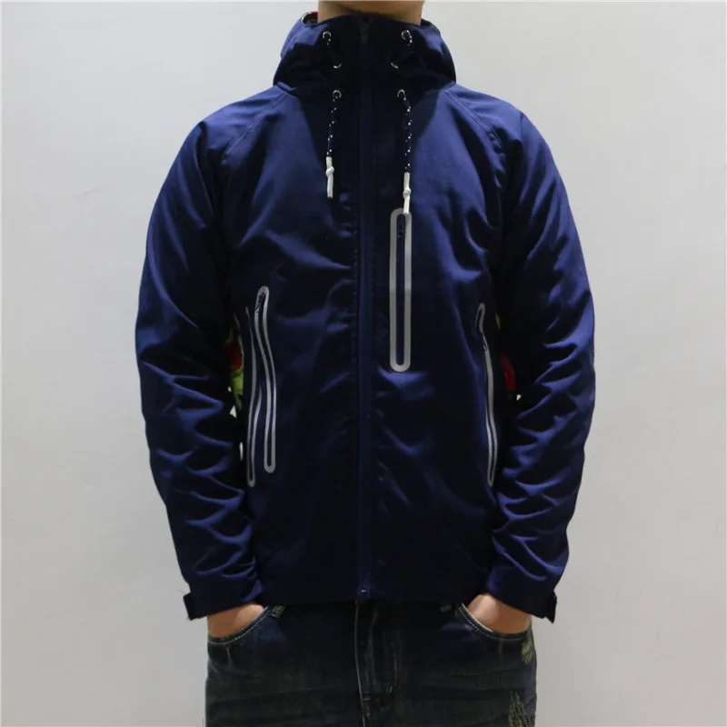 Outdoor sports winter men's clothing cotton coats Overcoat reflective