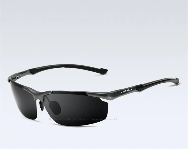 Авиатор Алюминий сплава без оправы Солнцезащитные очки для женщин Для Мужчин Поляризованные Вождения Защита от солнца Очки Модные оттенки
