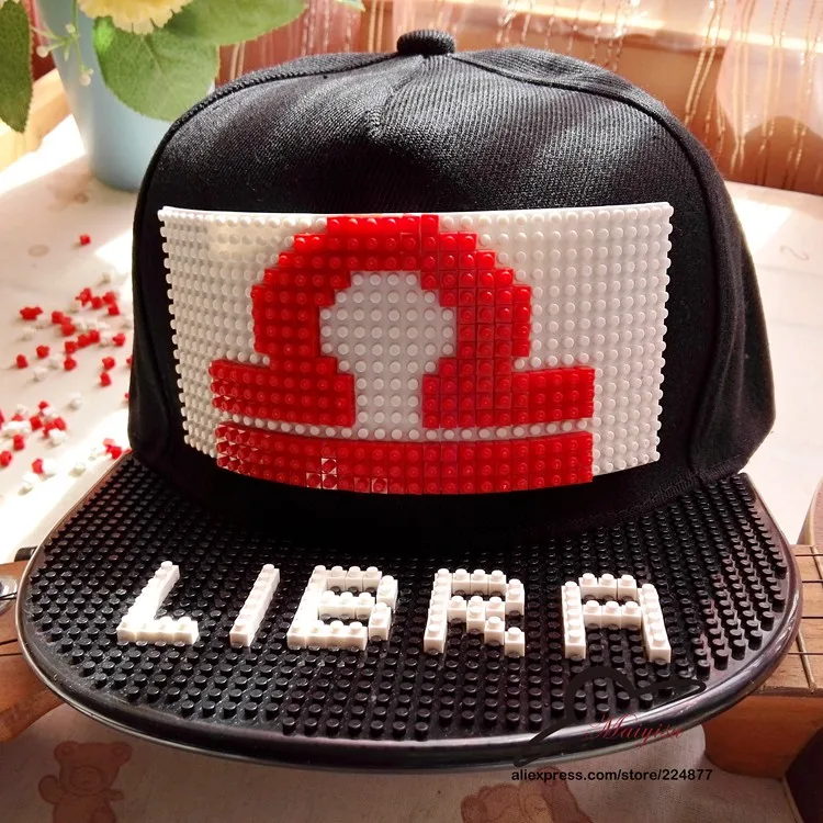 12 знаков зодиака бейсболка со съемными блоками DIY Кирпич хип-хоп Snapback шапки созвездие шаблон кепки для мужчин и женщин - Цвет: Libra