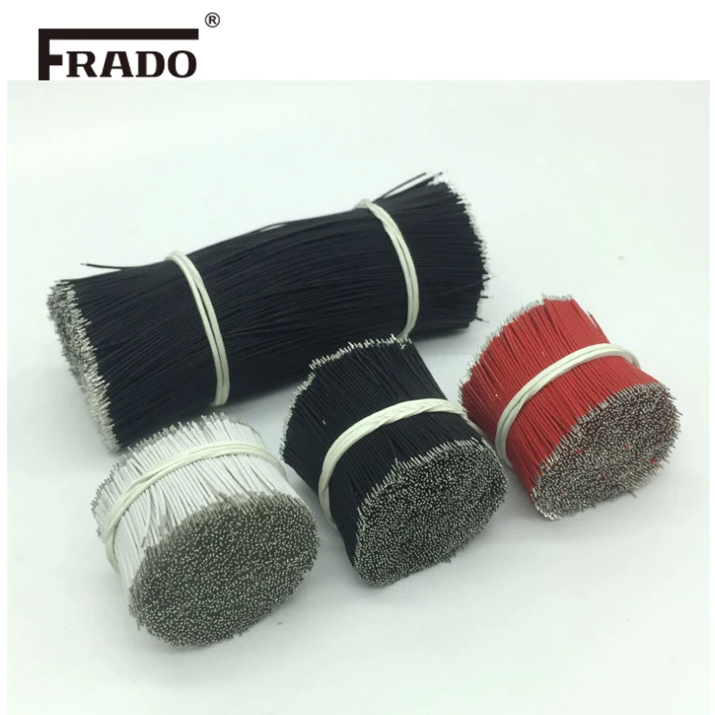 10 шт./лот оловянный макетный кабель для пайки ПП 30AWG 12 см Fly Jumper провод проводящие