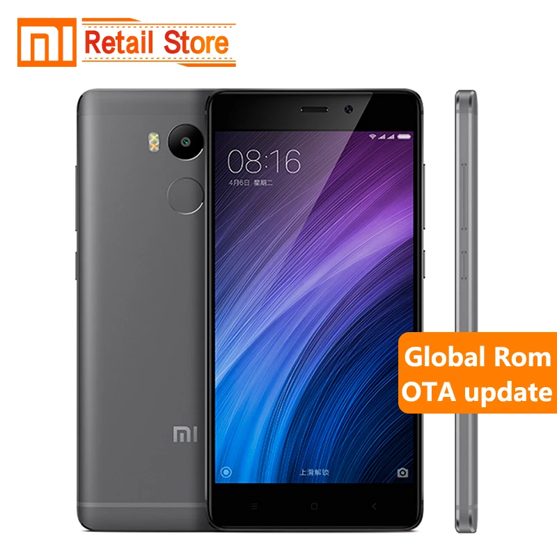 Цена за Оригинал xiaomi redmi 4 pro 3 ГБ ram 32 ГБ rom 5.0 "1920x1080 FHD 4 Г Мобильный Телефон Snapdragon 625 Octa Core CPU 13MP Камера 4100 мАч Цена за Оригинал xiaomi redmi 4 pro 3 ГБ ram 32 ГБ rom 5.0 "1920x1080 FHD 4 Г Мобильный Телефон Snapdragon 625 Octa Core CPU 13MP Камера 4100 мАч